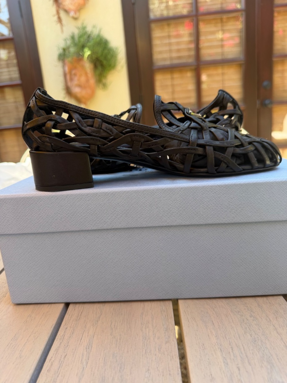 Prada Modellerie Style Cutout Pumps, Heels, Loafer with Box, Dust Bag 2025 - Picture 3 of 13